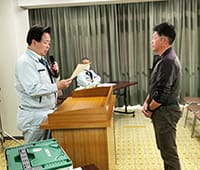 安全大会の様子