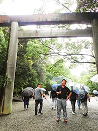 慰安旅行の様子