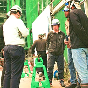 玉舘剛仕事風景